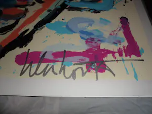 Peter Klashorst - Zeefdruk, Nema - hand gesigneerd - 100 ex kopen? Bied vanaf 80!