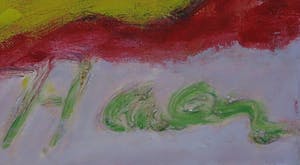 Pieter Haan - Acryl op doek, Zonder titel kopen? Bied vanaf 1!