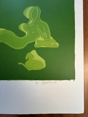 Vic Gentils - Gesigneerde kleurenlitho - oplage 165 - Zeer goede staat kopen? Bied vanaf 75!