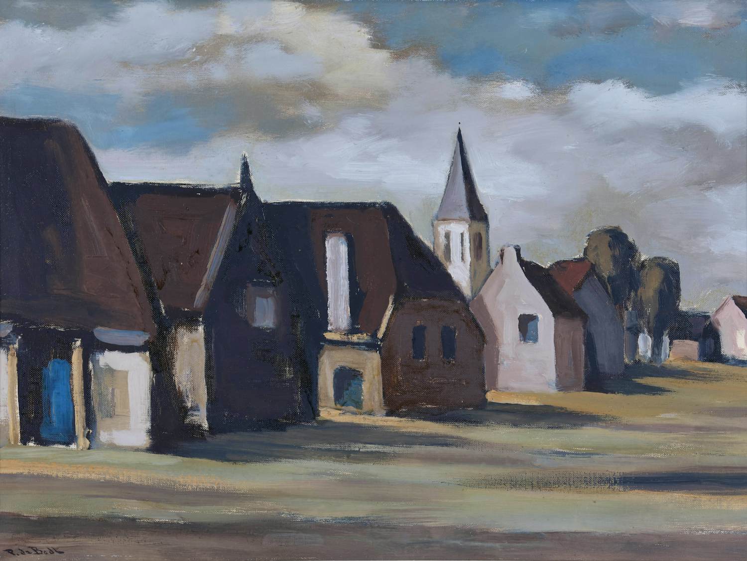 Pieter de Bodt - Dorpsgezicht kopen? Bied vanaf 400!