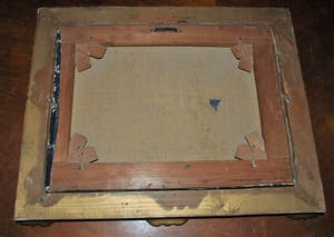 Jos van den Berg - bloemenstilleven - mooi ingelijst olieverfschilderij kopen? Bied vanaf 150!