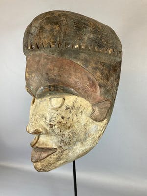 Bakongo - Old African Bakongo Mask - Congo. kopen? Bied vanaf 45!