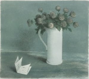 Mart Kempers - stilleven | kleurenlitho - ingelijst kopen? Bied vanaf 40!