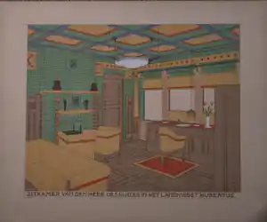 Hendrik Petrus Berlage - Ontwerptekening voor het St. Hubertus (jacht)slot verkauft für € 25!