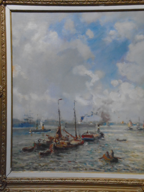 Evert Moll - Havengezicht, Rotterdam kopen? Bied vanaf 1225!