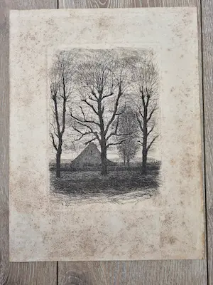 Jan Veth - Landschap kopen? Bied vanaf 75!