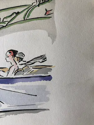 Kees van Dongen - In de auto - 1925 kopen? Bied vanaf 485!