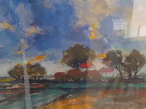 Herman van der Avoort - Landschap bij Reuver (Nederland) kopen? Bied vanaf 50!