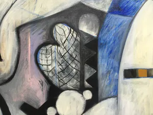 Eva van der Vaart - van Steenbergen - figuratief olieverfschilderij in houten lijst (Groot!) kopen? Bied vanaf 135!