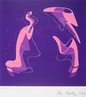 Rob Scholte - Zeefdruk, Kauwgum Flessen verkocht voor € 10!