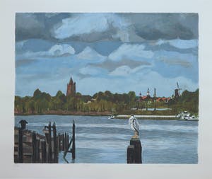 Valentin Bakardjiev - Zeefdruk, Dalem kopen? Bied vanaf 1!