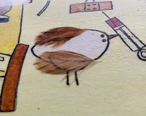 Ellen van Toor - Handgekleurde Ets kopen? Bied vanaf 35!