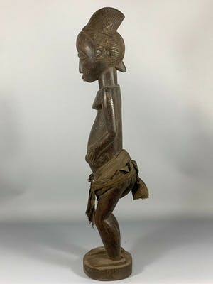 Igbo - 181214 - Large Old Nice Tribal used African Igbo figure - Nigeria kopen? Bied vanaf 145!