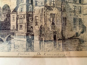 Niet of onleesbaar gesigneerd - M. Dyk (slecht leesbaar) kopen? Bied vanaf 1!