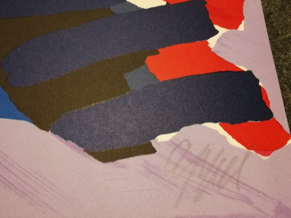 Karel Appel - Laatste keer - 'Another Blue Head Again' handgesigneerde kleurenlitho 1978 kopen? Bied vanaf 590!