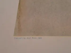 Abel Pann - Prachtige litho niet verkleurd uit map kopen? Bied vanaf 150!