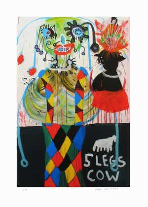 Paul Indrek Kostabi - Handgesigneerde Giclée, Invention verkocht voor € 45!