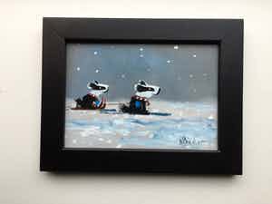 Henk Poeder - Dassen verkocht voor € 50!