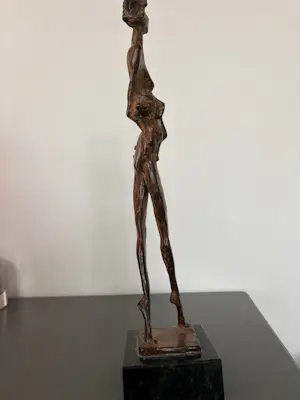 Marian Kievits - Vrouw met teckel kopen? Bied vanaf 125!