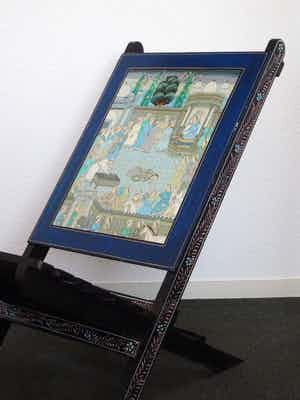 Prachtig Aziatisch stoeltje. verkocht voor € 75!