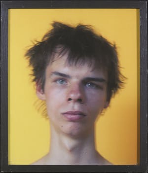 Hans Abbing - Foto, Zonder titel (portret) - Ingelijst kopen? Bied vanaf 1!