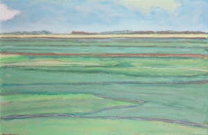 Paul Overhaus - Olieverf op doek, Polderland - Ingelijst kopen? Bied vanaf 70!