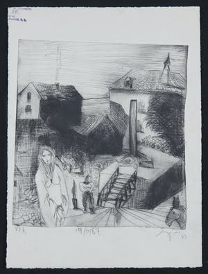 Igor Issacovitch - Lot van drie etsen, Diverse voorstellingen kopen? Bied vanaf 1!