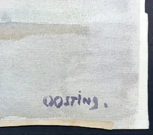 Jeanne Bieruma Oosting - Bouquet, aquarel op papier kopen? Bied vanaf 495!