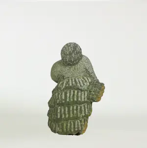 Niet of onleesbaar gesigneerd - Stenen buitenbeeld, Moeder en Kind kopen? Bied vanaf 1!