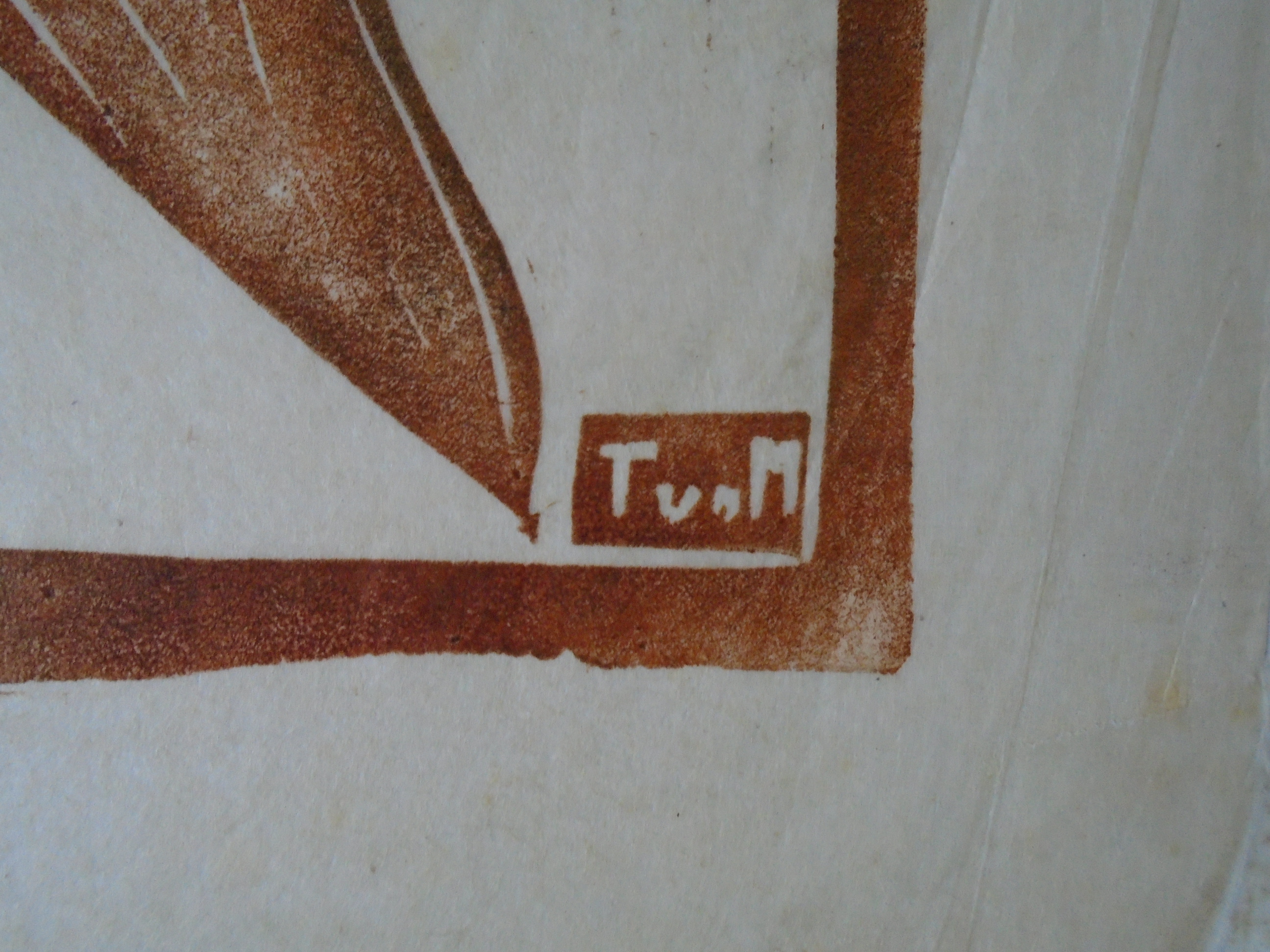 Toon van de Muysenberg - 3 x houtsnede -Dorpskerk, Binnenplaats en Christuskop kopen? Bied vanaf 30!