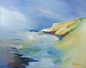 Kees Vlietman - Olieverf op doek, Zeegezicht - Ingelijst (Groot) kopen? Bied vanaf 300!