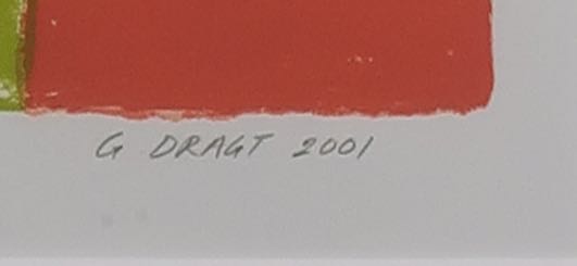 Gijs Dragt - Zeefdruk, Black Box XVIII - Ingelijst kopen? Bied vanaf 20!