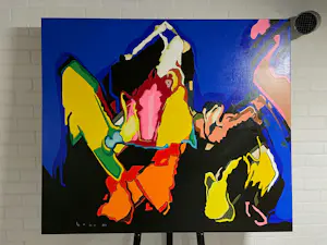 Frans Lemeer - 'Psychedelische vogel' kopen? Bied vanaf 500!