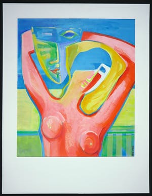 Joe Wols - Acryl op karton, Zonder titel kopen? Bied vanaf 1!