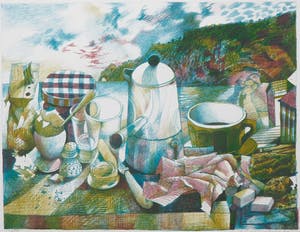 Nicolaas Wijnberg - Litho, Stilleven kopen? Bied vanaf 70!