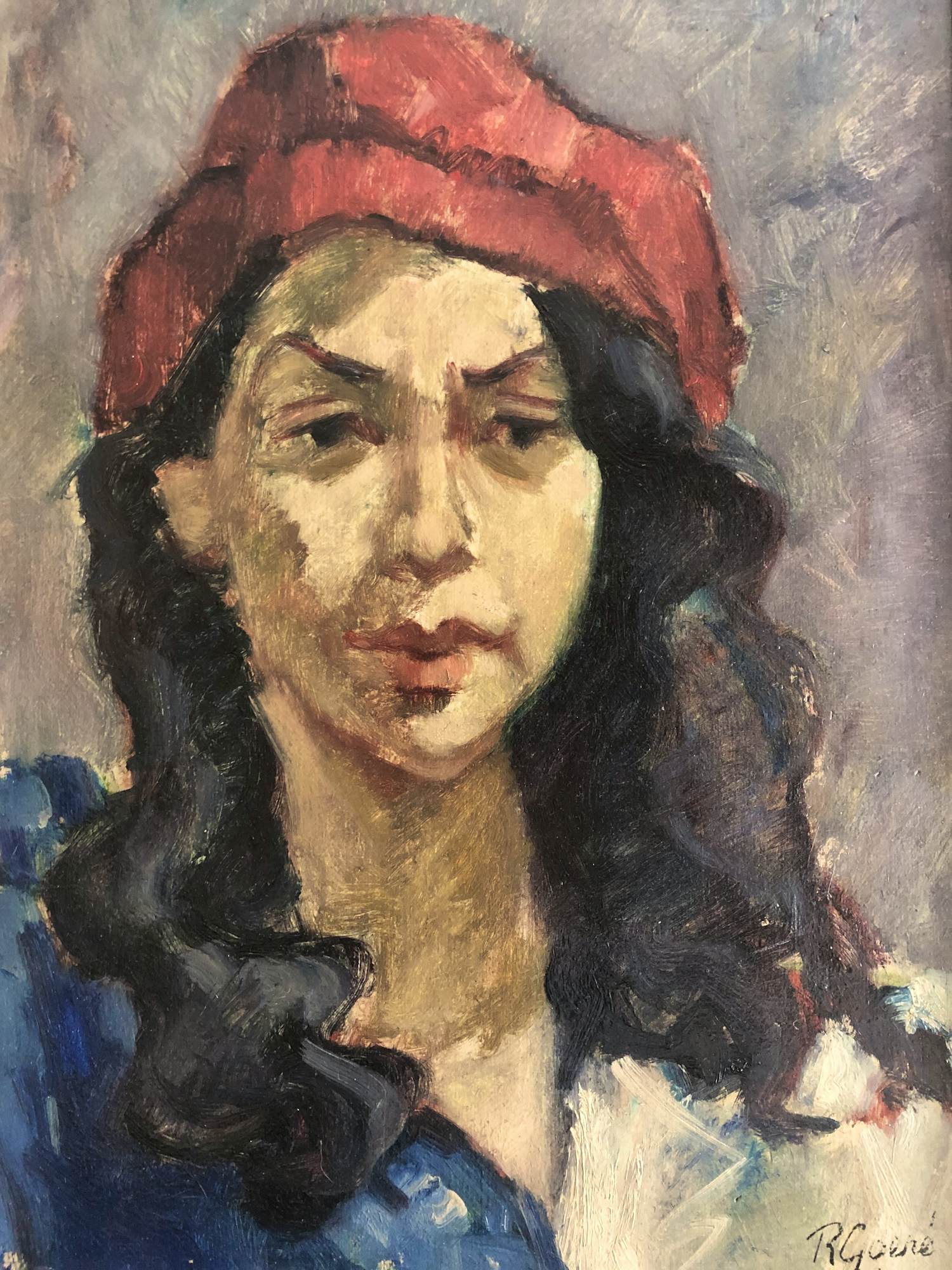 Rien Goené - Portret van een jonge vrouw kopen? Bied vanaf 600!