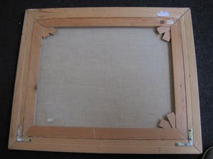 Niet of onleesbaar gesigneerd - Mooi expressionistisch olieverf "stilleven - Vissen op tafel " gesigneerd kopen? Bied vanaf 10!