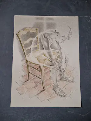 Czanara - Realistische Ets & Aquatint op textiel "La Ville dont le Prince est un en enfant kopen? Bied vanaf 45!