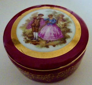 Royal Limoges - Fragonard - 15x mini Limoges items + 2x Limoges handpainted schilderijtjes kopen? Bied vanaf 1!