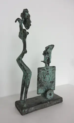 Nelson Carrilho - Femme et l'oiseau (Brons) kopen? Bied vanaf 300!