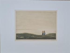 Tjeerd Bottema - ets: Stille zee - Katwijk kopen? Bied vanaf 85!