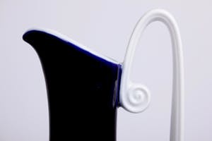 Edelstein Porzellan - Blauw en witte porseleinen karaf | Duitsland | 1950's kopen? Bied vanaf 14!