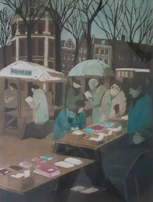 Willy Belinfante - Amsterdam: de postzegelmarkt kaufen? Bieten Sie von 80!