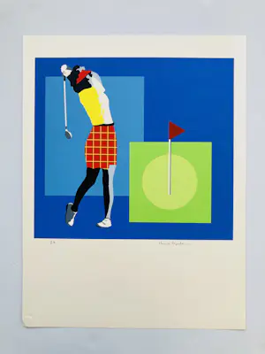 AcheterHuub Lepelaar - Golfer V? Enchérissez de 55!