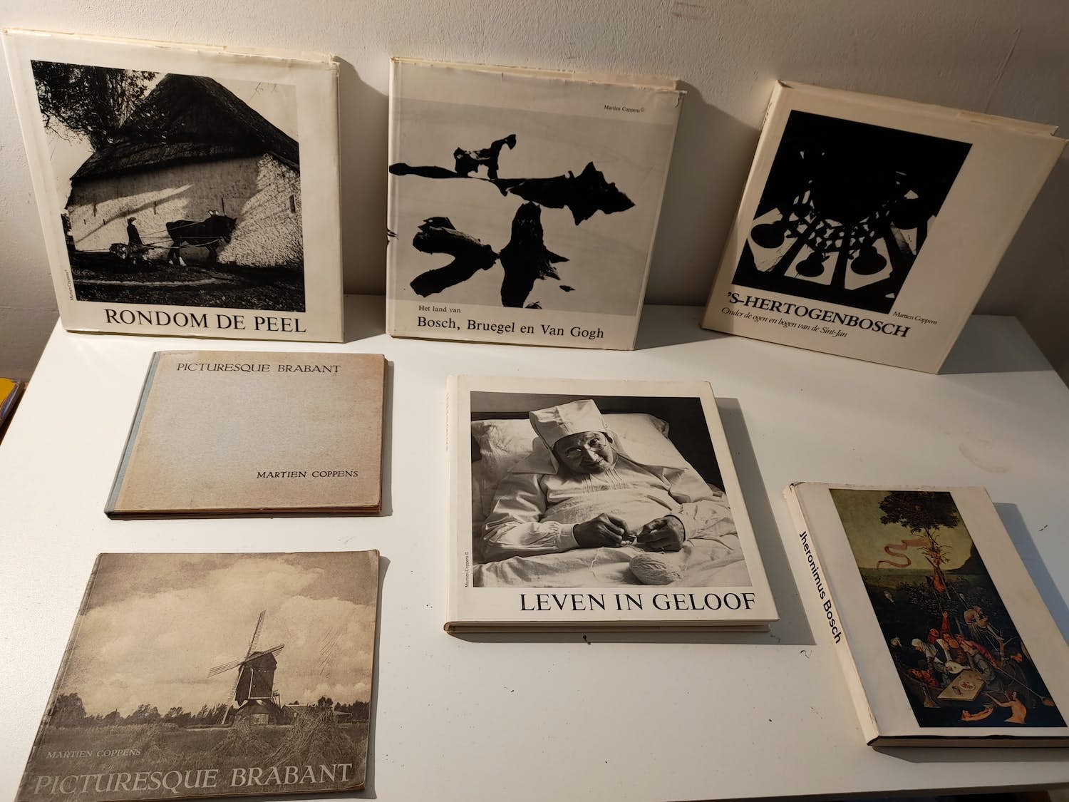 Martien Coppens - Kavel 6 prachtige fotoboeken - 1 Gesigneerd 1986! verkocht voor € 39!