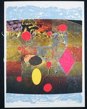 Jelis van Dolderen - Zeefdruk, Luna Colarete IV kopen? Bied vanaf 1!