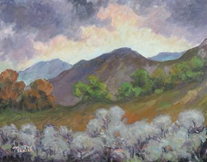 Jan Dekker - Olieverf op hardboard, Duinen - Ingelijst kopen? Bied vanaf 1!