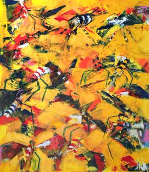 Willem van Scheijndel - Moustique Anopheles verkocht voor € 40!