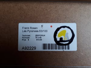 Frank Rosen - La douce Franse "Les Pyrénées ". kopen? Bied vanaf 50!