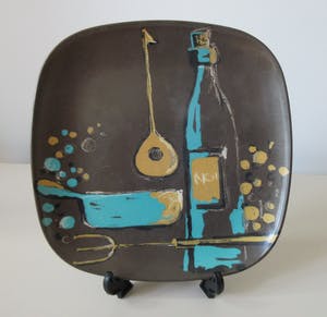 Curiosa - Zes Niftrix Ornamin Melamine ontbijt/serveerbordjes ontwerp Wiederkehr kopen? Bied vanaf 1!